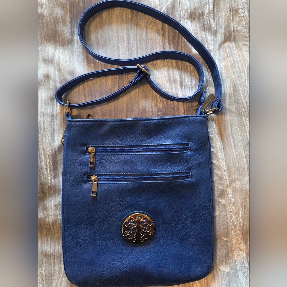 Royal Blue Crossbody Bag